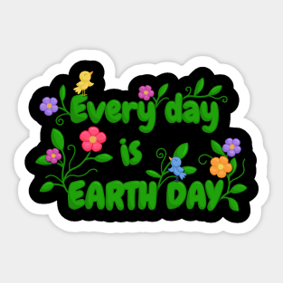 Earth Day 3 Sticker